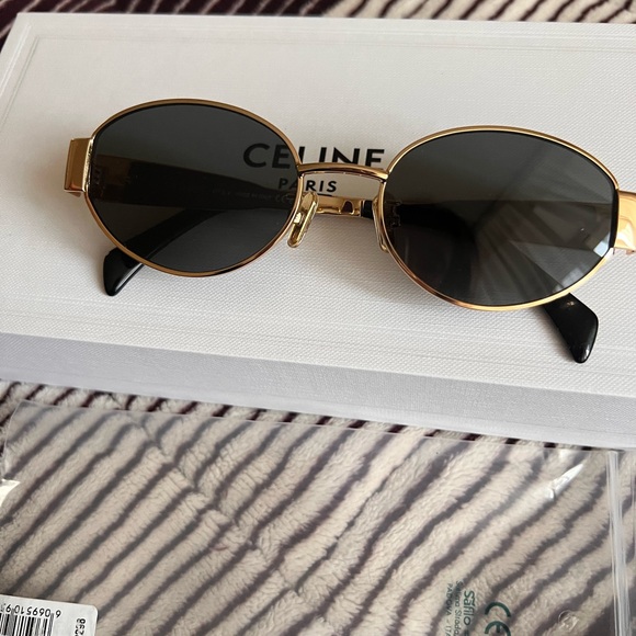 Celine Triomphe metal 01 sunglasses - Picture 1 of 7